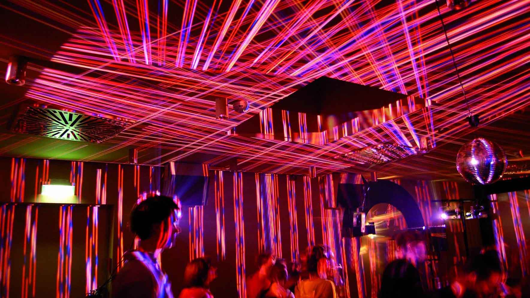 Lichttapete für private Party